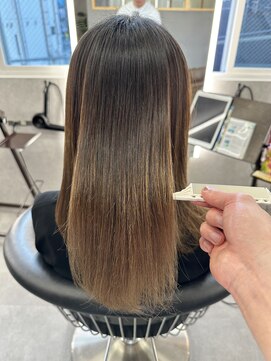 フリーラ 表参道(freera) 髪質改善サラサラプレミアム大人ガーリー韓国ミディアムAライン