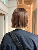 トクテ 吉祥寺(tokute)&nbsp;グレージュカラー/ボブウルフ/黒髪/ココアベージュ