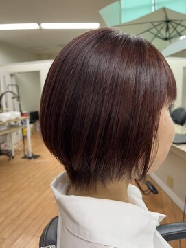 美容室 アズール(A ZOOR) 髪質改善ショートボブ