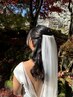 【花嫁様用クーポン】花嫁様ヘアセットorメイク￥15,000/60分