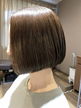 シー 浜松三方原店(She) ミニボブ　白髪染め　30代、40代、50代