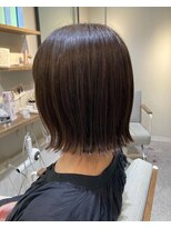 コク(koku) 外ハネボブ×暖色カラー