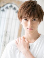 モッズヘア メン 上尾東口店(mod's hair men)&nbsp;伸ばしかけブリーチデザイン短髪ショートY上尾