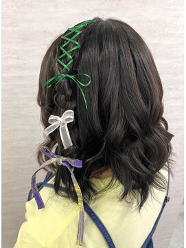 クラビス(CLAVIS) レースアップ　編みたらし