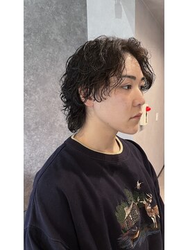 リタ(LITA) 波巻きスパイラルパーマメンズマッシュパーマツイストパーマ