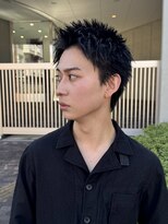 クロト(Clotho)&nbsp;スパイキーショート/ツイストスパイラル波巻きメンズウルフ