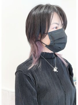 ネオリーブカップ 町田店(Neolive capu) ウルフヘア メルティカラー 似合わせカット