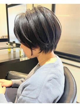 ミツボシ 本八幡(MITSUBOSHI) イメチェンヘアスタイル/ブルーブラック/ワイドバング[本八幡]