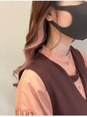 ピンクインナーカラー