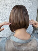 アローム(alom) 【零也】ボブ×ナチュラルベージュ