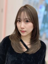クム(kumu) 【kumu】ミディアムレイヤー/顔周りカット/栄/名古屋