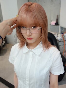 シティ(sity.) 天神　ブリーチなしカラー　ブラウンカラー　パーマ