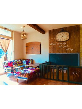 拘りのオシャレなインテリアが魅力☆落ち着いたプライベート空間で周りの目を気にせずリラックスできる♪