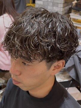 ヘアスペースブルーム エボリューション 庄内店(HAIR SPACE BLOOM evolution) 【庄内店/メンズパーマ】シャドウパーマ