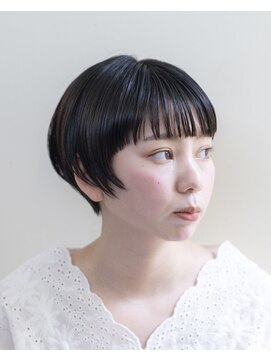 エルレ(Elure) マッシュショート#ワイドバング#ブリーチなしカラー#浜松#浜北
