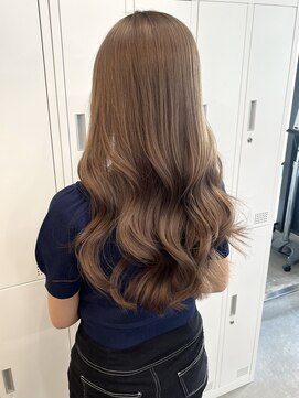 アリュウル 表参道(ALLURE) ケアブリーチカラー＊ヘーゼルベージュ/ミルクティーベージュ