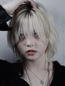 アイトーキョー 下北沢(AI TOKYO) 雰囲気抜群闇落ちジェンダーレスウルフ/メンズカット/下北沢