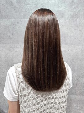 バランス 原宿 表参道(balance) 【髪質改善】ショコラブラウン×レイヤー YUKA