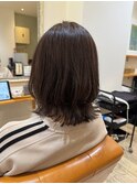 ミディアム+レイヤースタイル