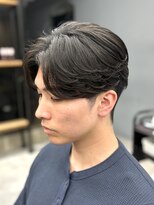 オーバルバイアピッシュ(OVARL by apish)&nbsp;毛流れセンターパート/ニュアンスパーマ/フェザーパーマ/原宿