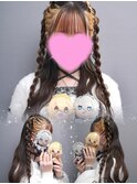 アイ☆チュウ推し活ヘアアレンジヘアメイクヘアセット量産型地雷