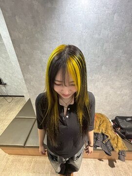 ルル(Lulu) ポイントデザインカラーイエロー