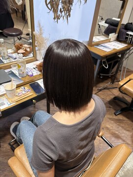 アヴァンスアンス 広島袋町店(AVANCE.ens) ココアブラウンカラー