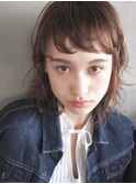 『nanuk＊UEKI』軽め＆タイトな外国人風＊スモーキーカラー