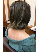 ヘアーサロン オンリーホープ(HAIR SALON ONLY HOPE)&nbsp;ONLY-HOPE【スズキリュウタ】　夏カラーなオリーブ