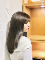 エル ガーデン(elle garden)&nbsp;艶ストレート/鉄板！赤味消しベージュカラー