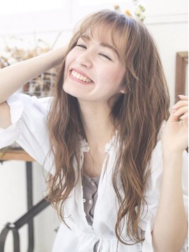 アールプラスヘアサロン(ar+ hair salon) フェザーベージュ　忍ばせハイライト