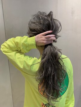 オースティン 錦糸町(AUSTIN) 『AUSTIN銀糸町』無造作カール×イルミナカラーハイライトロング