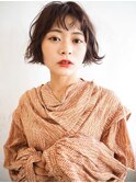 Aボブ×透け感大人オシャレ女子◆