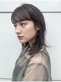 透け感ミディアムレイヤー！