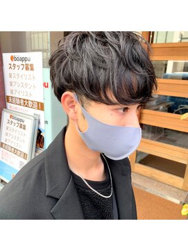 ボアップ 新居浜店(boappu) #メンズ #カット #パーマ #新居浜 #黒髪