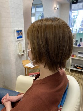 ヘアモード ビバップ(hair mode BEBOP) 酸性ストレート　ショートスタイル