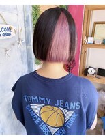 トーク 伊丹本店(TAL'KE)&nbsp;TAL'KE/インナーカラー×淡ピンク_748