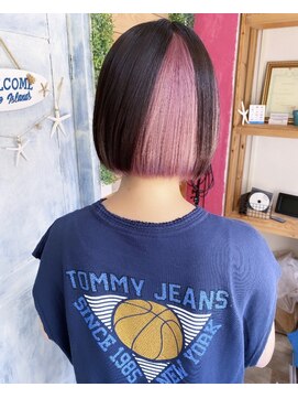 トーク 伊丹本店(TAL'KE) TAL'KE/インナーカラー×淡ピンク_748