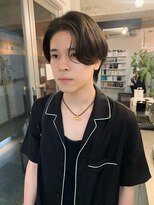 バイフィフス 原宿/表参道(by fifth)&nbsp;◇センターパート 韓国ヘア ニュアンスパーマ ジミン