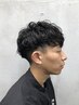 カウンセリング＋パーマ+カット　￥12000～