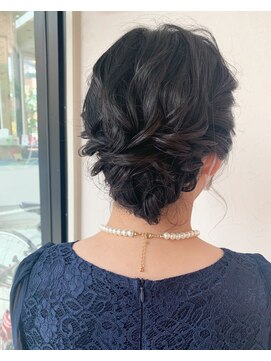 ヘアーサロン シバノ(Hair Salon SHIBANO) お呼ばれヘアセット