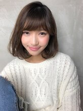 ヘアーアトリエ ネートル つつじヶ丘(Hair atelier naitre) フェミニン無造作カールボブ