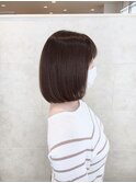 艶髪ボブ × ウォームブラウン☆