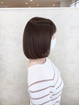 ジーナ 船橋(Zina) 艶髪ボブ × ウォームブラウン☆