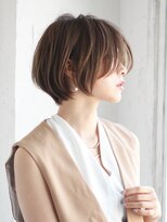 美シルエット×立体感×上質大人ショートボブ【担当BISA】