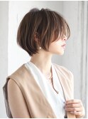 美シルエット×立体感×上質大人ショートボブ【担当BISA】