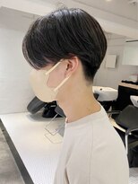 アイティーバイアルバム 松戸店(IT by ALBUM)&nbsp;毛流れパーマ_束感ショートツーブロックマッシュ_ba418141