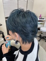 コナーズカット(connor’scut) ハイカラー ブルー