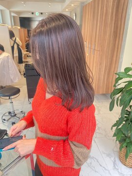 ガリカ 博多(Gallica) 【坂倉綾香】大人かわいいロングレイヤーカットふんわりこなれ感