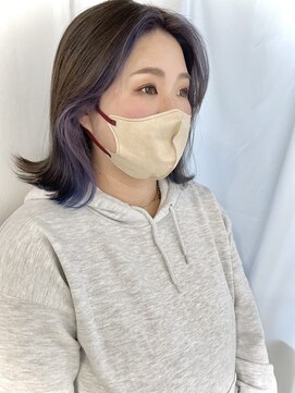 プラグ バイ ネオリーブ(plug by neolive) ショコラアッシュ×髪質改善 [髪質改善/縮毛矯正]